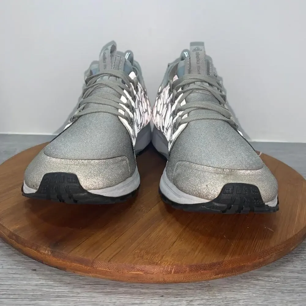 Adidas Womens 9.5 Stella Mccartney Adizero XT B25147 Gray Running Shoes Sneakers